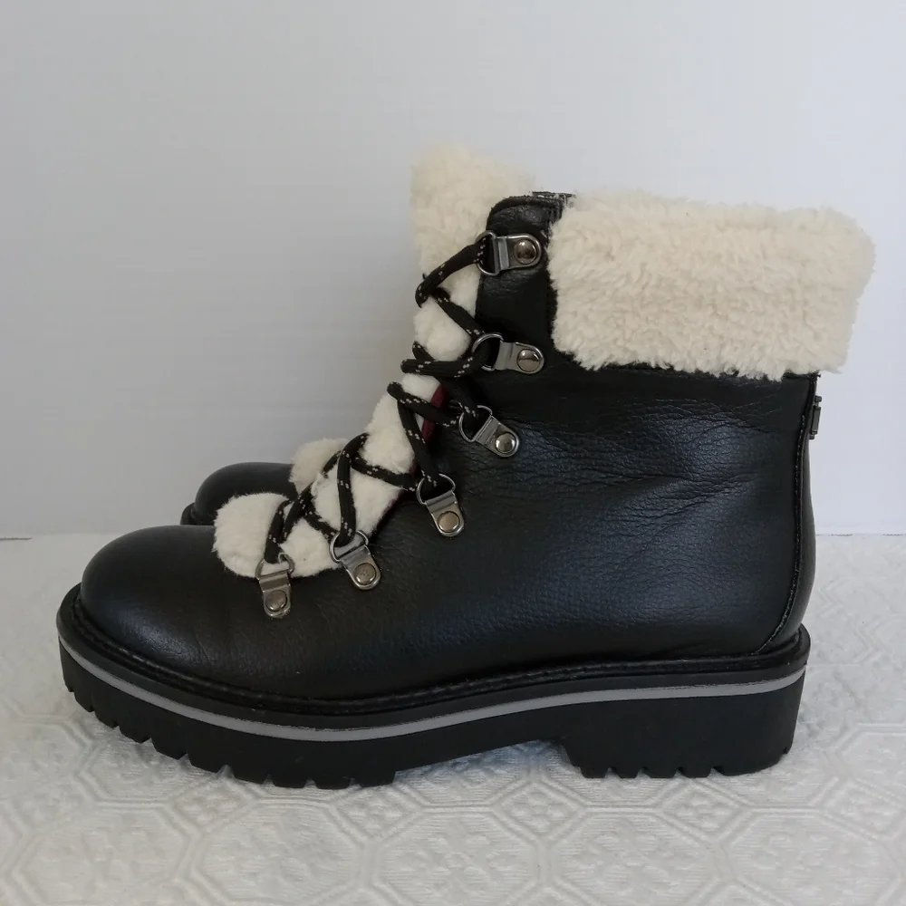 Tommy Hilfiger black faux